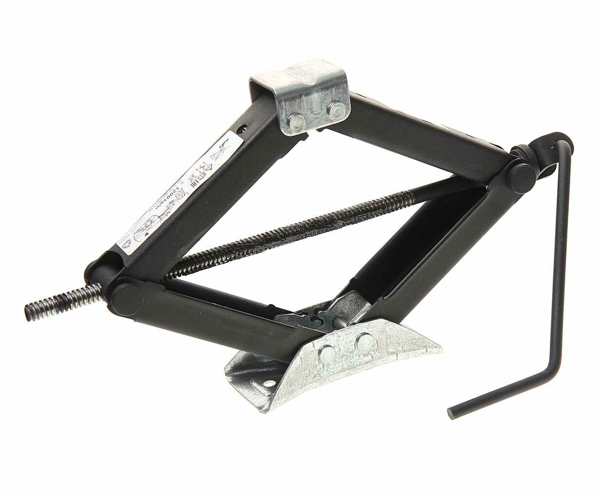 фото Домкрат винтовой 1.2т ромбический, 490-Б-00503, автомаш