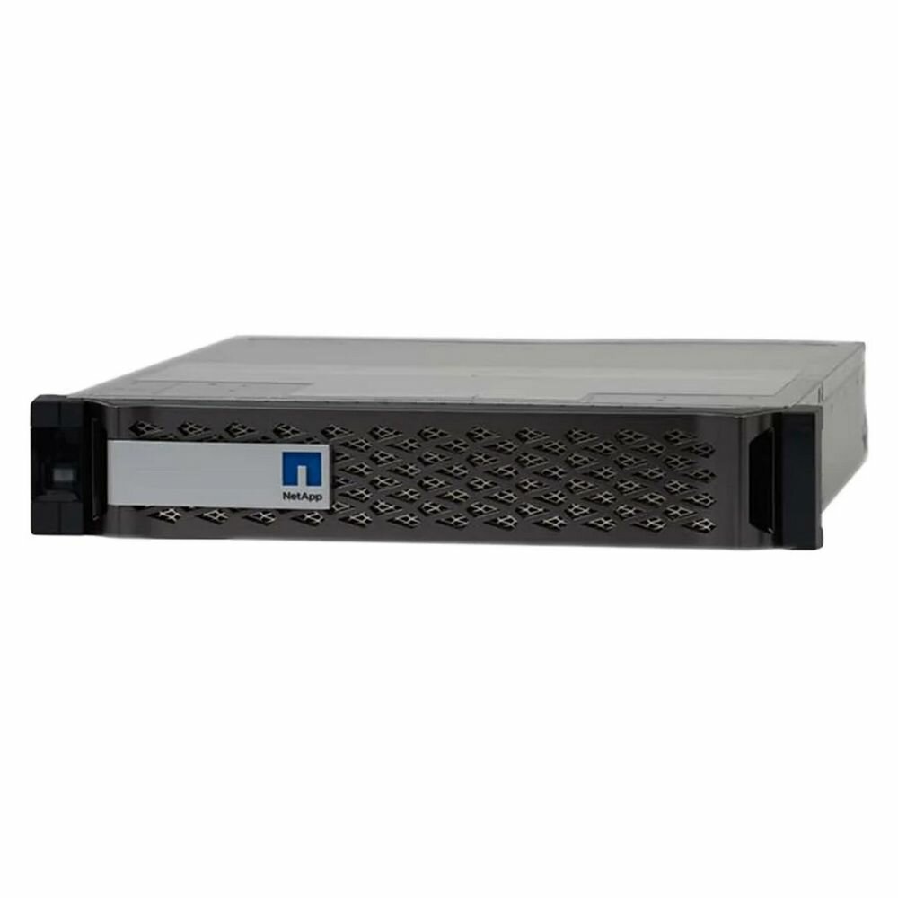 NetApp СХД NetApp FAS2750 HA System 4x960GB SSD SAS, 20x1.2TB 10k HDD, DRL, 64GB, 1GB FLASH NVMe, 8x 16Gb FC/iSCSI 10Gb port, 8xSFP+ iSCSI 10Gb, 8x SFP FC16, 8xLC-LC OM4 5m, ONTAP FAS2750