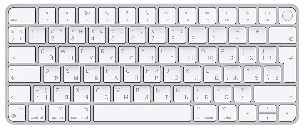 Клавиатура Apple Magic Keyboard with Touch ID (MK293RS/A)