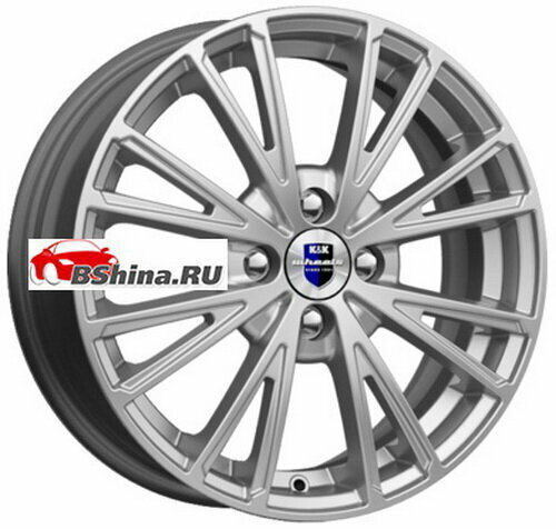 Колесный диск КиК Меандр 6,0x15/4x100 ET46 D54,1 Сильвер