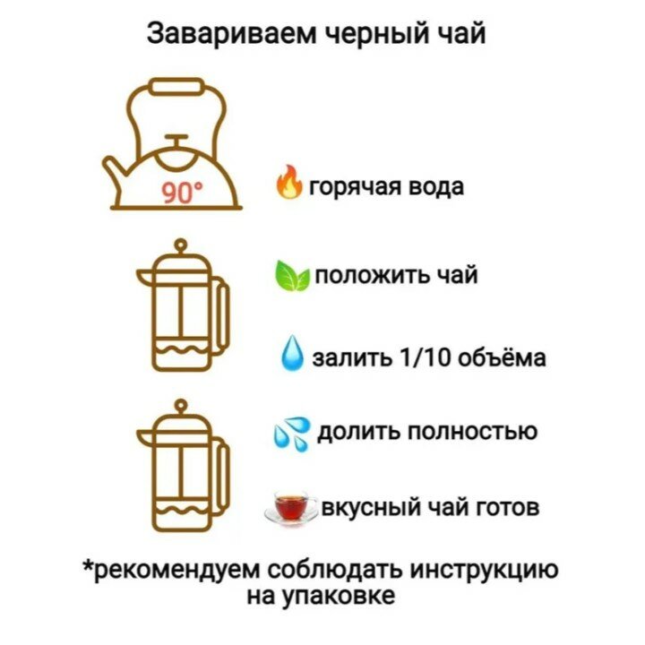 Чай черный кенийский гранулированный Табо, зип пакет 500 гр - фотография № 6