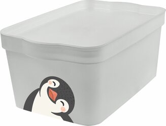 Детский ящик Lalababy Cute Penguin 7,5 л