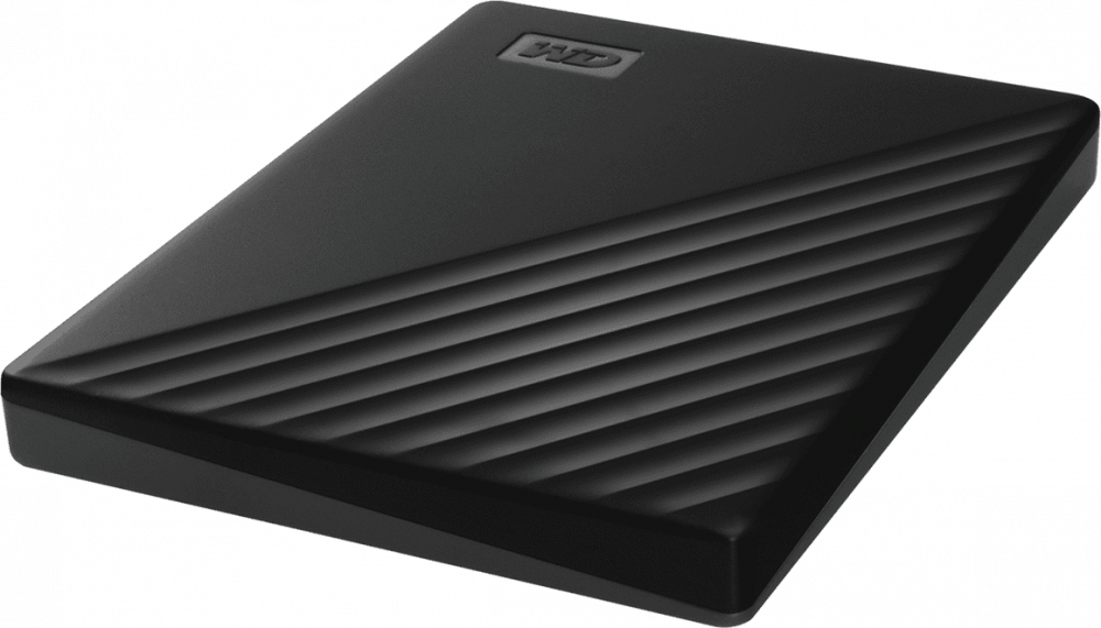 Внешний жесткий диск WD My Passport 1TB 2.5" USB 3.0 черный WDBYVG0010BBK-WESN