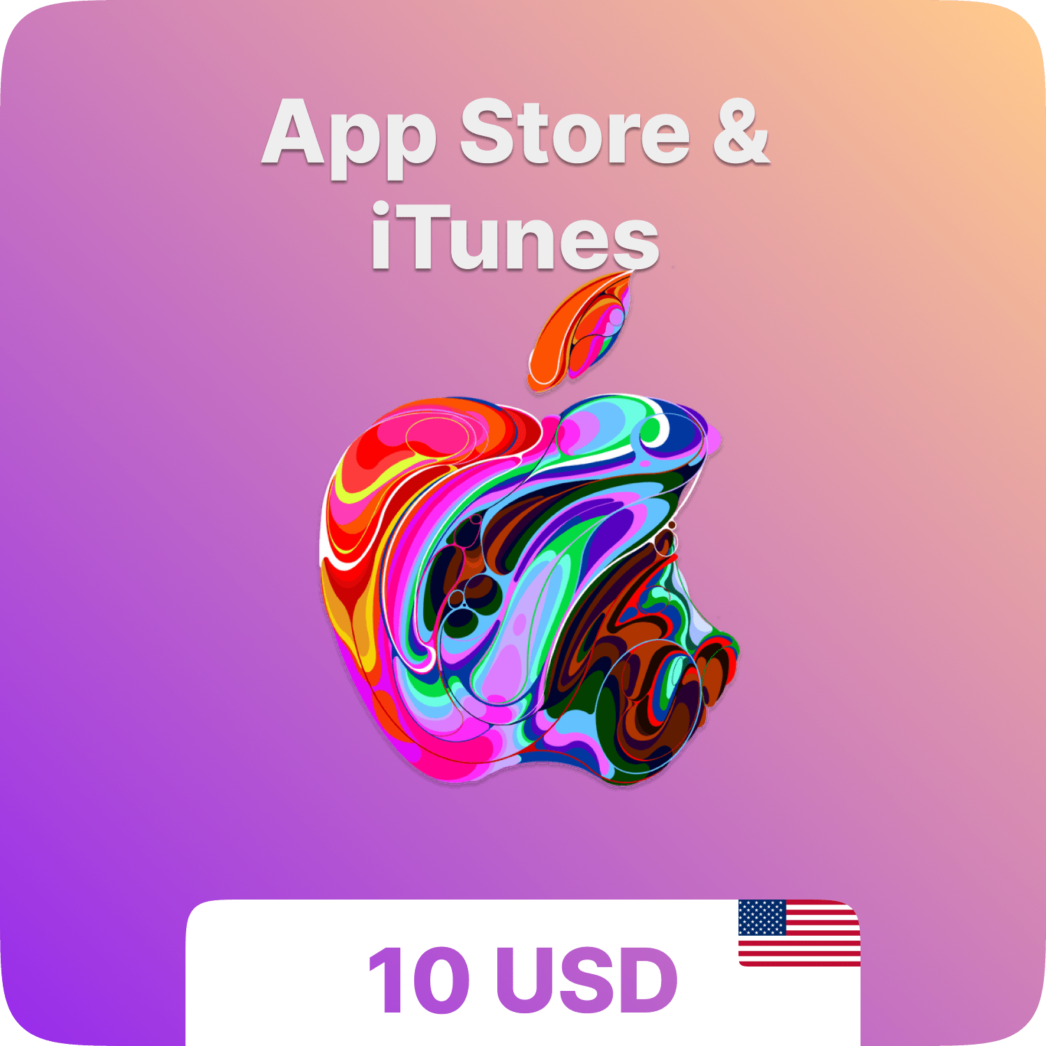 Цифровая подарочная карта App Store & iTunes (10 USD)