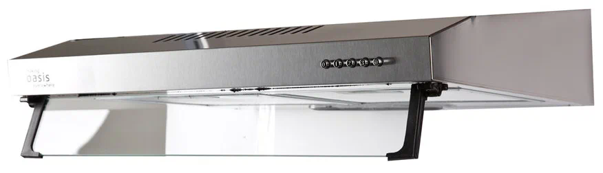 Кухонная вытяжка Oasis UP-60S V 60См серебристый - фотография № 1