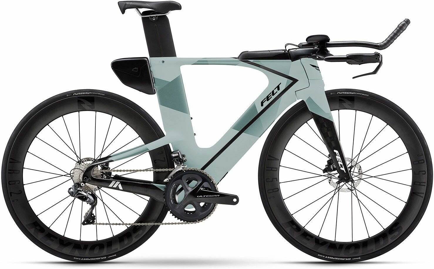 Велосипед Felt IA Advanced Ultegra Di2 (2023) (Велосипед FELT IA | Advanced | Ultegra Di2, 56 (L), Карбон Textreme, 2023, серо-голубой, BBKCA020000)