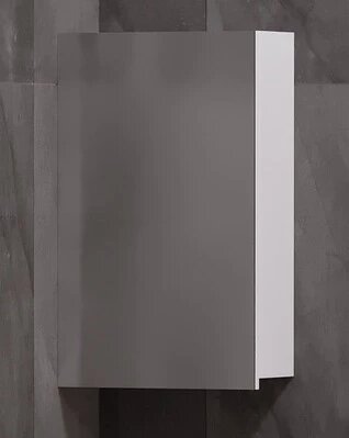 Зеркальный шкаф 40х65 см белый глянец Corozo Комо SD-00000290