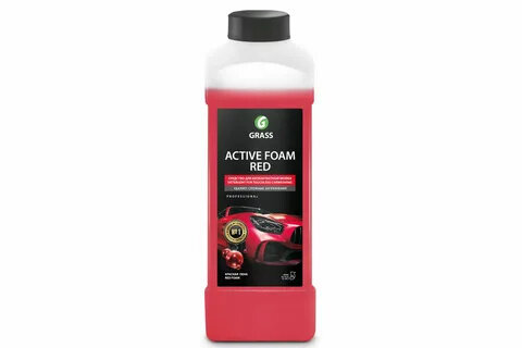 Активная пена для бесконтактной мойки Grass Active Foam Red 1000 мл.