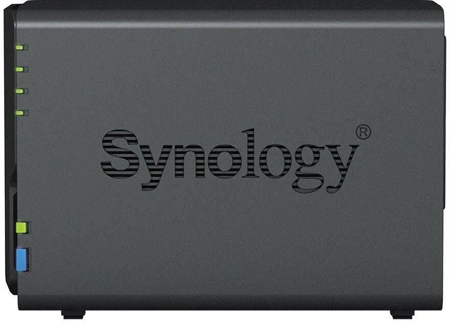 Сетевой накопитель Synology 2x3.5”/2.5" SATA, 3xUSB3.2Gen1, UTP Gigabit, без HDD - фото №4