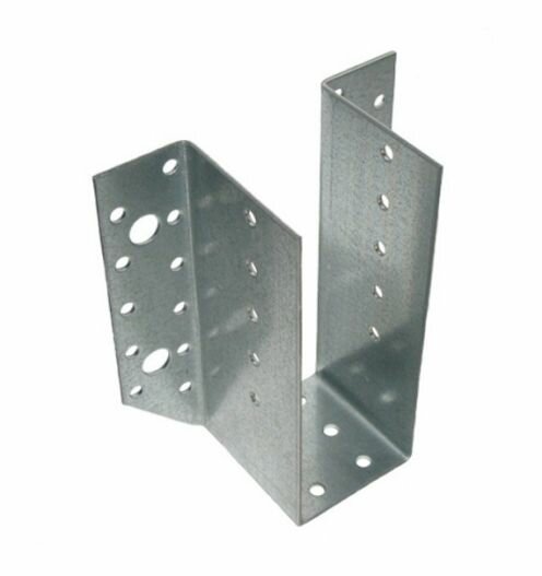 фото Опора бруса открытая (опора раскрытая) 100х200, стальная оцинкованная 4шт