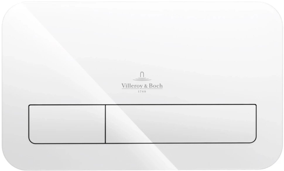 Смывная клавиша Villeroy & Boch ViConnect 200G белый глянец 922400RE