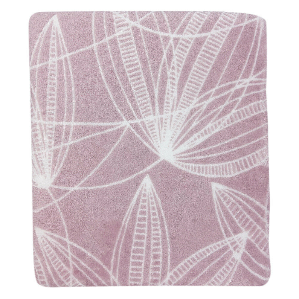 фото Плед 180х200 см Belezza Gardenia микрофибра розовый