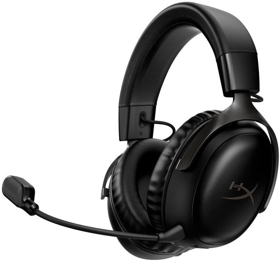 HyperX Наушники с микрофоном HyperX Cloud III черный 1.2м мониторные Radio оголовье (77Z45AA)