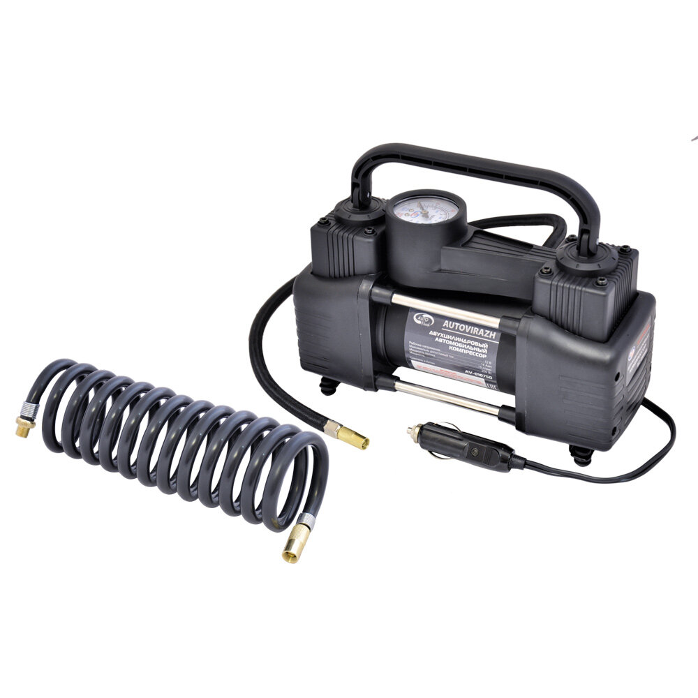 фото Двухцилиндровый компрессор AUTOVIRAZH AV-010750