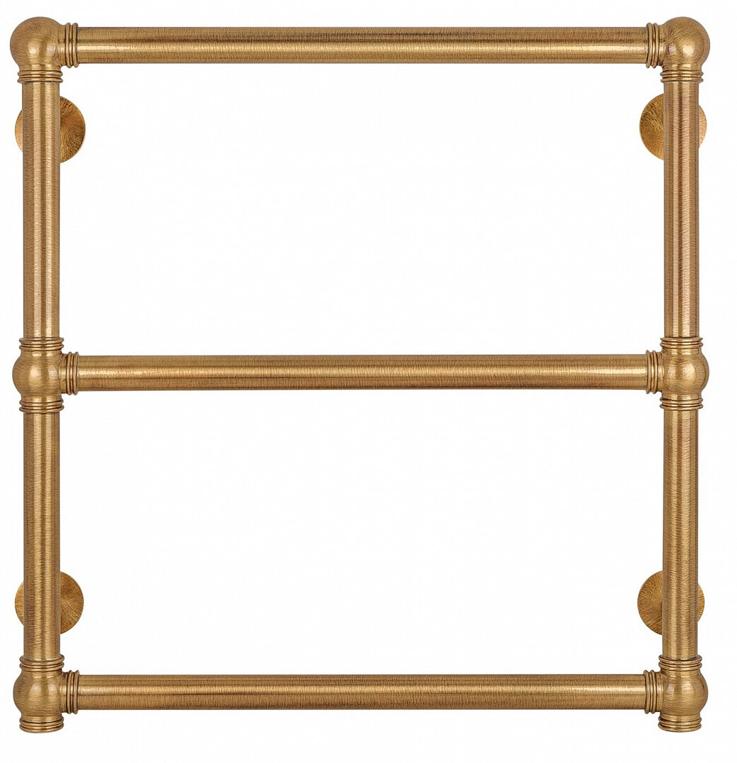 фото Secado Полотенцесушитель электрический латунный Secado Фалерони 1 60x60 бронза