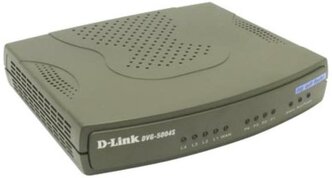 D-Link DVG-5004S-RB Голосовой шлюз с 4 порт FXS, 1 порт WAN 10/100Base-TX, 4 порт LAN 10/100Base Б/У