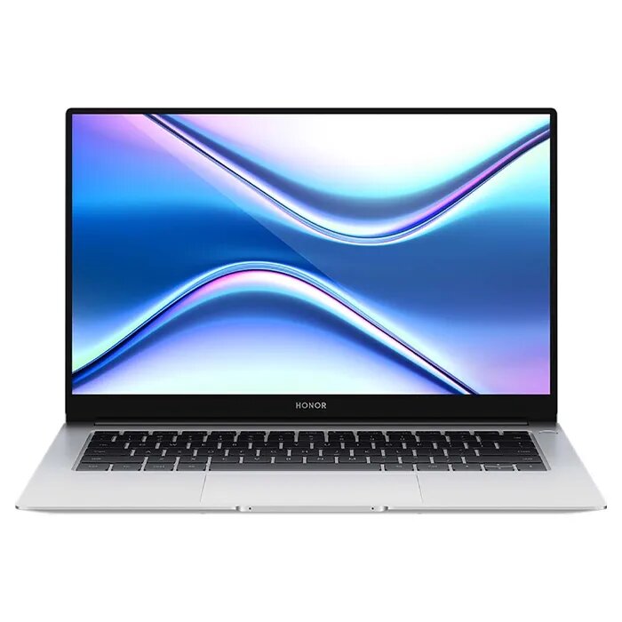 Ноутбук HONOR MagicBook X 14 2023 (Core i5-12450H/14"/1920x1200/16GB/512GB SSD/Intel UHD Graphics/Win 11 Home) 5301AFDA Серебристый