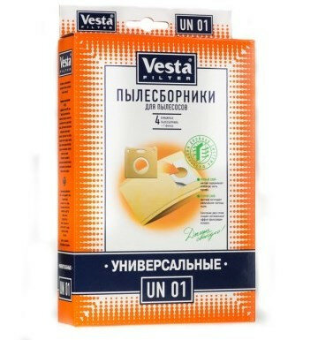 Комплект пылесборников Vesta UN 01 5шт Vesta filter - фото №2
