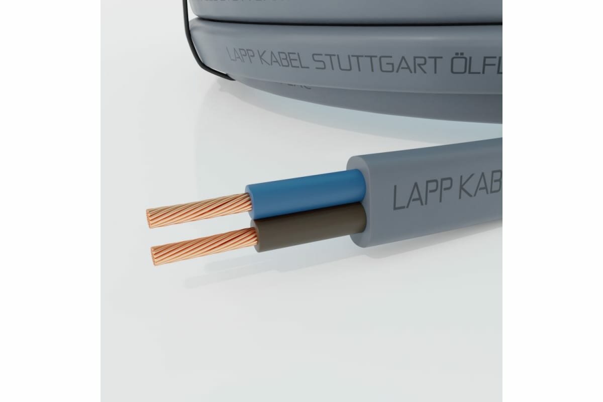 Кабель LAPP FLEXICORE FLAT RU нг(А)-LS 2x1,5 50м 3120000166 - фотография № 2