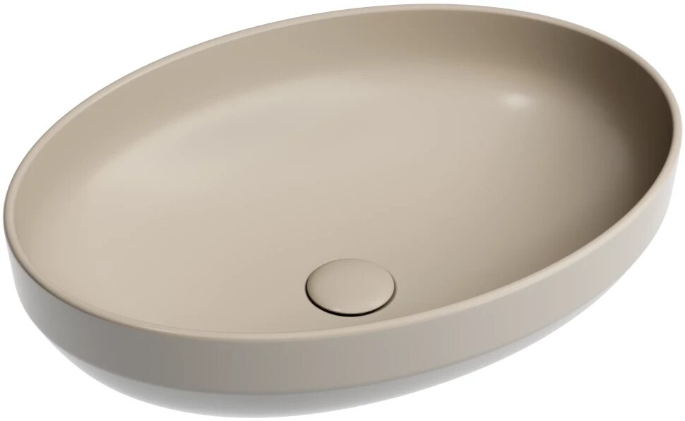 Раковина Ceramica Nova Element 50 см капучино матовый - фото №1