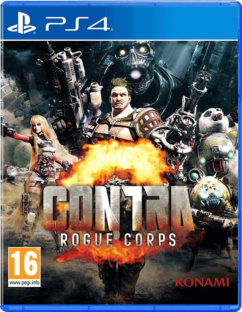 Contra: Rogue Corps (английская версия) (PS4)