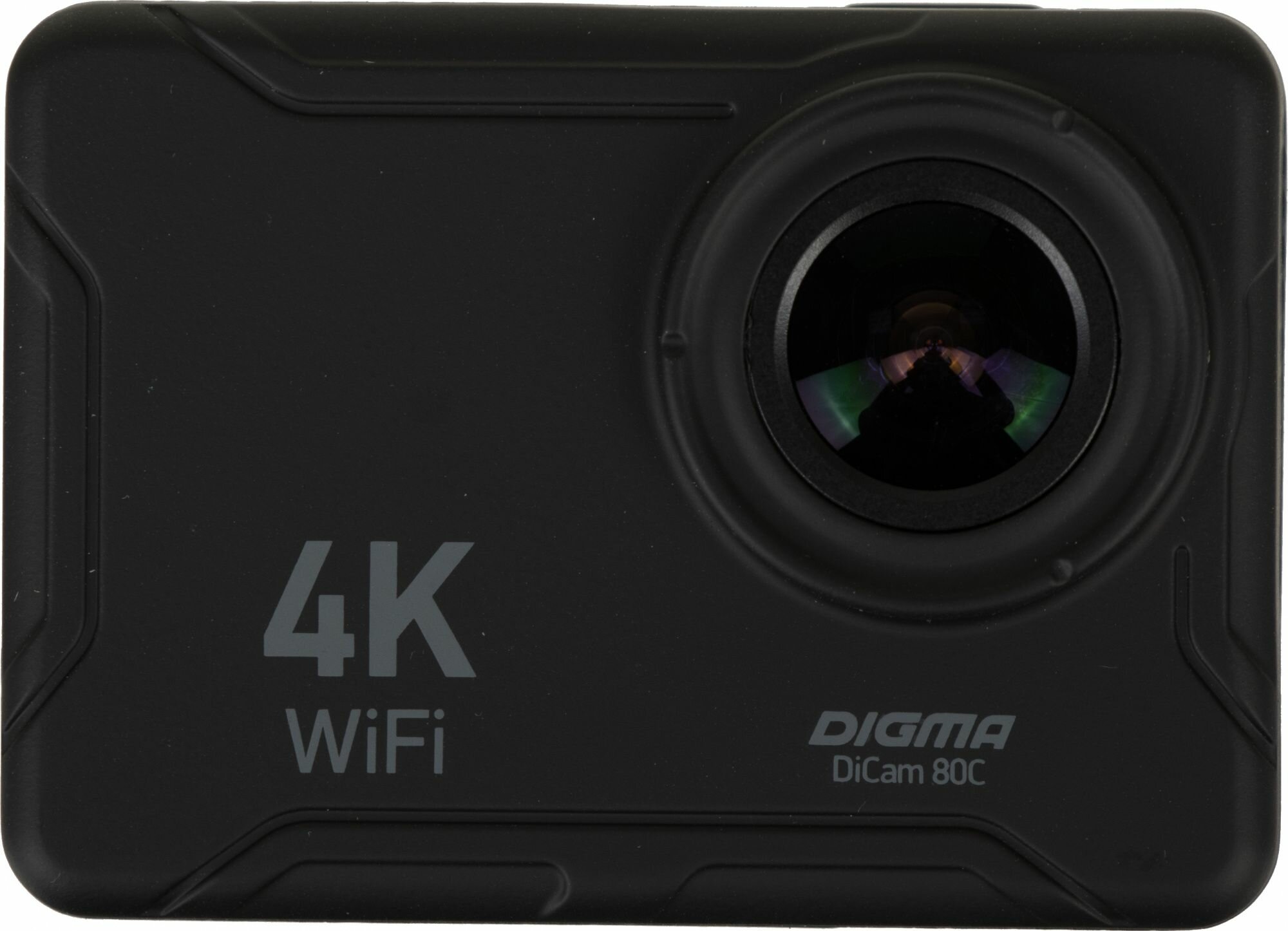 Экшн-камера DIGMA DiCam 80C черный