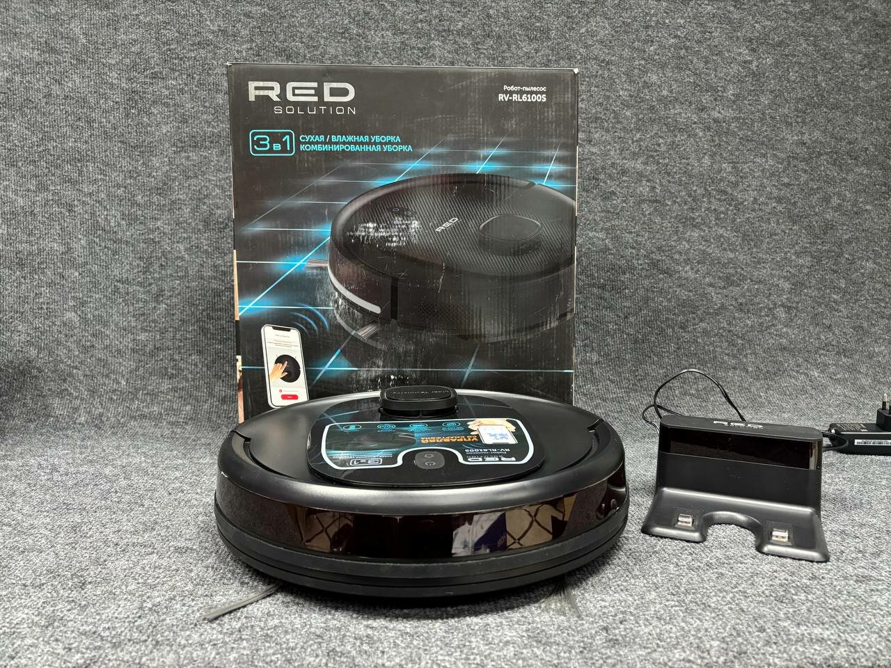 Робот-пылесос Red solution RV-RL6100S