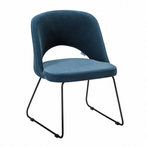 фото Стул обеденный R-home Lars Diag blue/Линк.