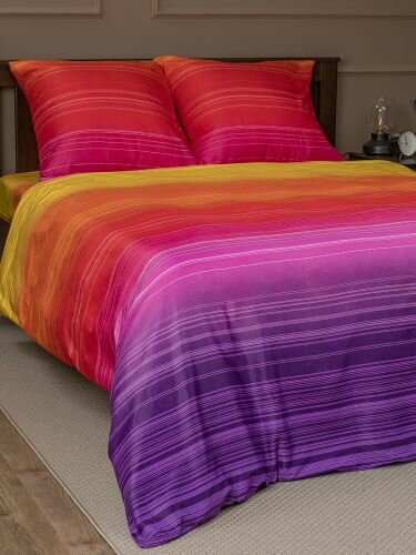 фото Двуспальный комплект постельного белья Amore Mio Spectrum (93214)