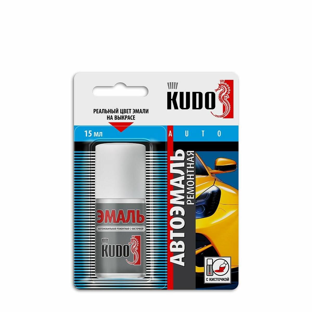 Краска-кисточка KIA (W4Y) Ice Wine (15мл) "KUDO"