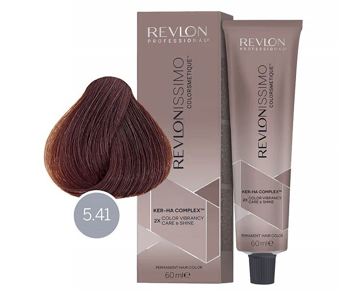 Revlon Professional Revlonissimo Colorsmetique Краска для волос оттенок 5-41 (светло-коричневый медно-пепельный)