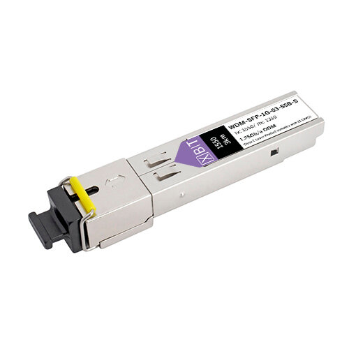 Модуль SFP 1G WDM SC (6dB) 1550нм 3км