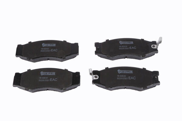 Колодки дисковые передние с антискрип. пластинами Nissan Bluebird 1.8-2.0D 84-88 STELLOX 195 002B-SX