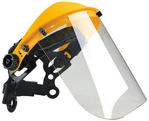 Шлем защитный поликарбонатный (козырек+щиток) CHAMPION для скарификатора электрического CHAMPION ESC1840