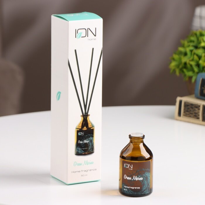 фото Диффузор ароматический Зеленый морской (Green Marine) ION, 50 мл