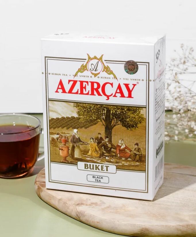 Чай черный AZERCAY BUKET 200 гр картон