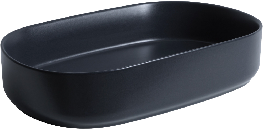 фото Allen Brau Раковина Allen Brau Fantasy Oval 55x36, черная матовая