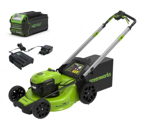 Газонокосилка GREENWORKS GD40LM48SPK4