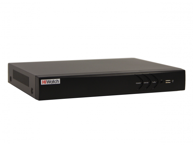 Система видеонаблюдения 16-ми канальный гибридный HD-TVI регистратор Hiwatch DS-H216UA(B)