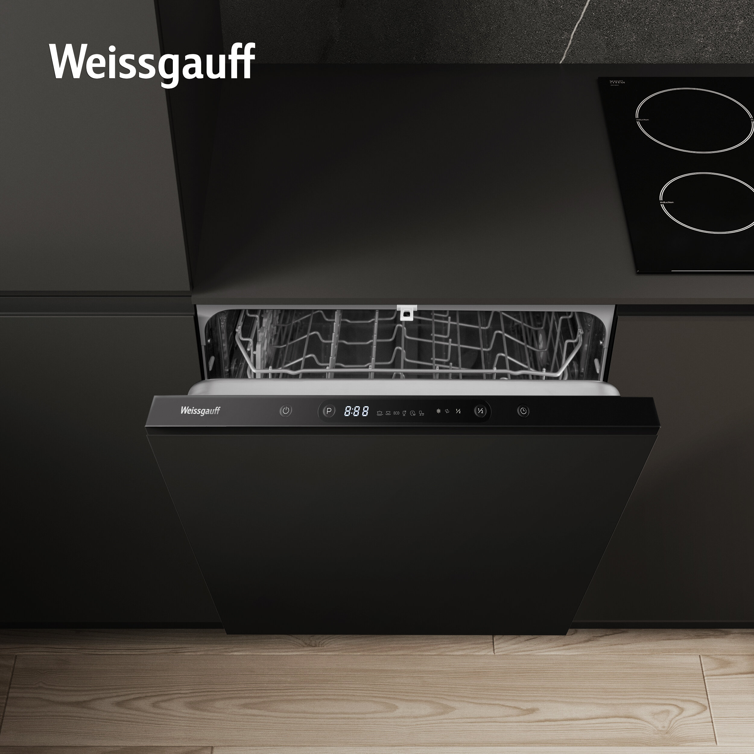 Посудомоечная машина полноразмерная WEISSGAUFF BDW 6062 D - фото №7