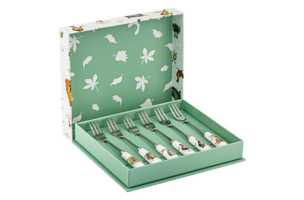 фото Набор вилок десертных Royal Worcester Забавная фауна 15 см, 6 шт п/к