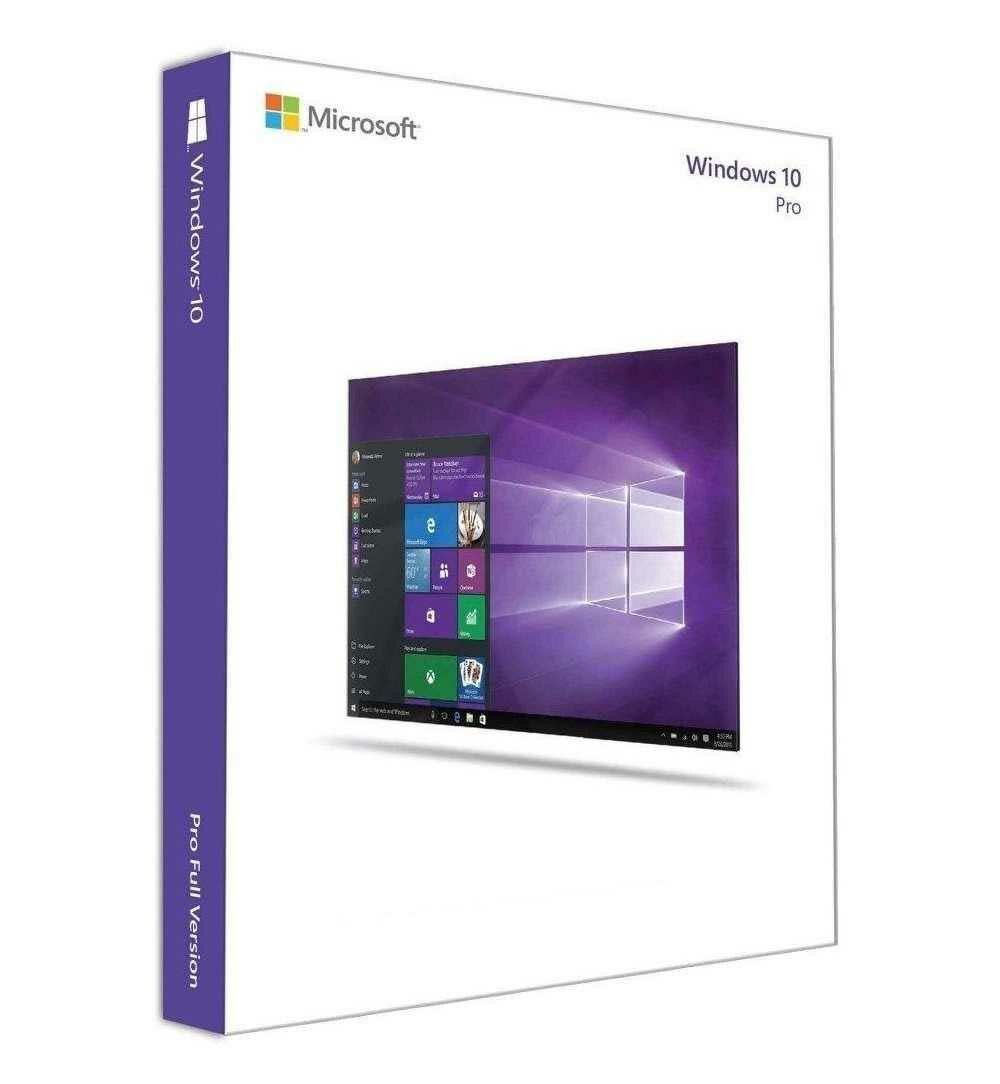Windows 10 Professional – электронный ключ активации Retail для одного ПК с привязкой к учетной записи Microsoft бессрочная лицензия русский язык