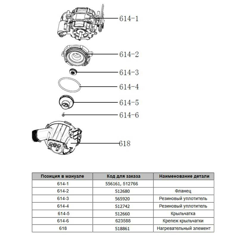 Мотор (двигатель) циркуляционный YXW50-2E(L) для посудомоечной машины Gorenje, Hansa, Kaiser, Korting, Samsung - 17476000007382