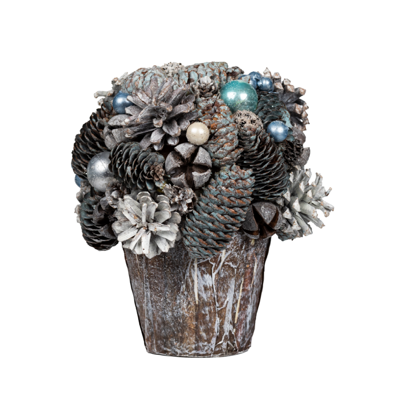 фото Композиция декоративная Home Collection Красный новый год LPP081 1 шт