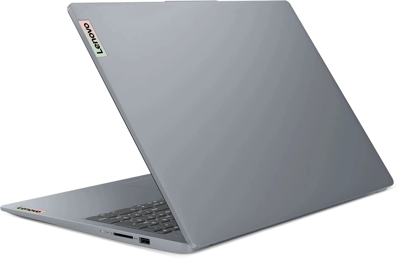 LENOVO Ноутбук Lenovo IdeaPad Slim 3 15ABR8 Ryzen 7 7730U 16Gb SSD1Tb AMD Radeon 15.6" TN FHD (1920x1080) noOS grey WiFi BT Cam (82XM000ARK) 82XM000ARK