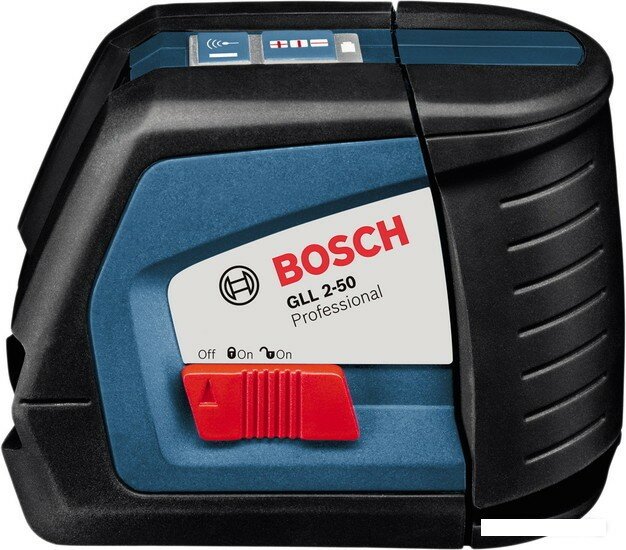 Лазерный уровень BOSCH GLL 2-50 Professional + BM 1 + L-BOXX 136 (0601063108)