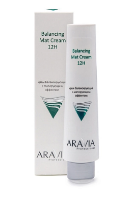 Набор из 3 штук Крем балансирующий с матирующим эффектом для лица Aravia Professional Balancing Mat Cream 100мл