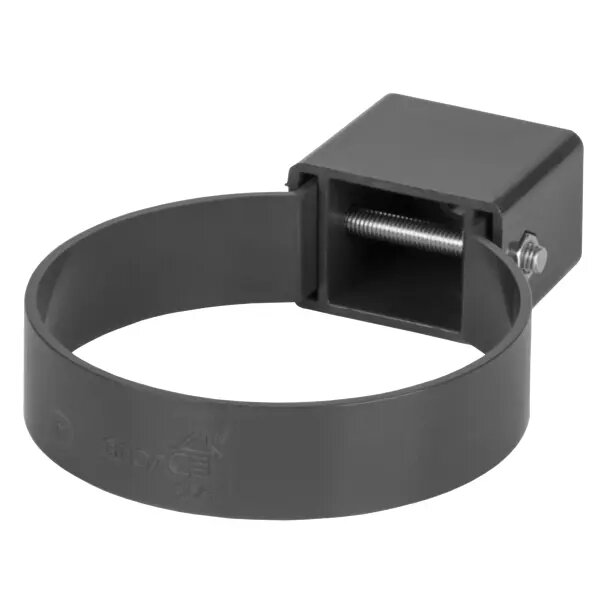 фото Хомут универсальный Dacha 80 мм цвет серый