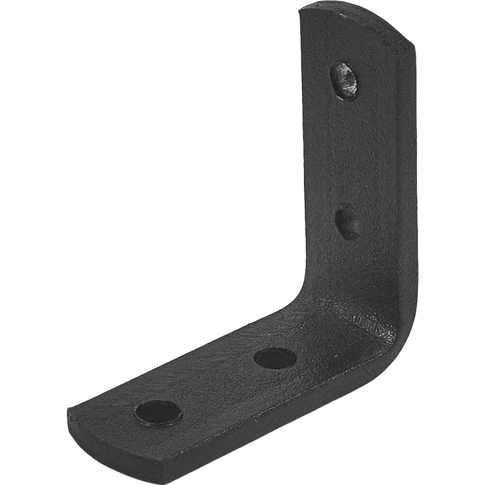 фото Кронштейн мебельный 4x20x50x50 мм цвет черный