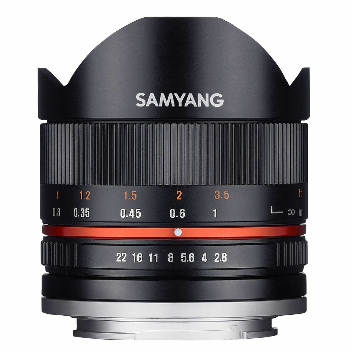 Samyang 8mm f/2.8 ED AS UMC Fish-eye II Sony E Black №F314H0607 New Demo